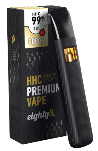 Eighty8 HHC Vape Cocos, 99 % HHC, 2 ml