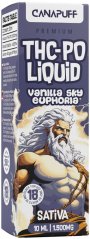 CanaPuff THCPO Liquido Vaniglia Sky Euphoria, 1500 mg, 10 ml