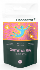 Cannastra HHCP λουλούδι Gamma Ray (Purple Haze) - HHCP 15 %, 1 g - 100 g