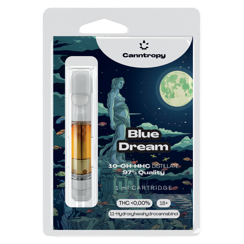 Wkład Canntropy 10-OH-HHC Blue Dream, jakość 10-OH-HHC 97%, 1 ml