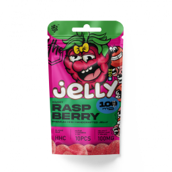 Czech CBD HHC Jelly Framboos 100 mg, 10 stuks x 10 mg