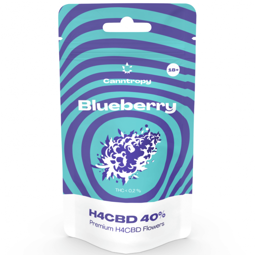 Canntropy H4CBD blüte Blueberry 40 %, (1 g - 5 g)