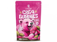 CanaPuff CBG9 Gummies Raspberry, 5 sztuk x 25 mg CBG9, 125 mg