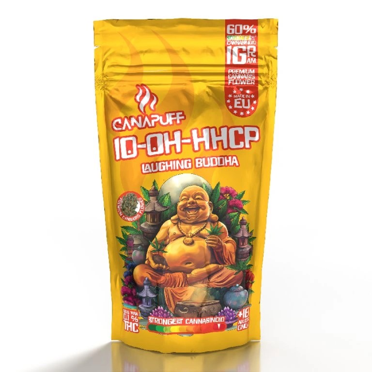 CanaPuff 10-OH-HHCP Kukka Naurava Buddha, 10-OH-HHCP 60 %, 1 - 5 g