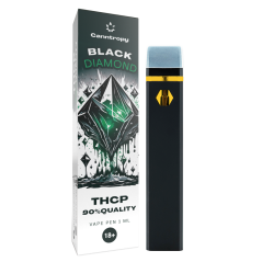 Canntropy THCP Vape Pen Black Diamond, THCP 90% kvalitet, 1ml