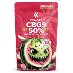 CanaPuff CBG9 Ziedi Arbūza Mojito, 50 % CBG9, 1 g - 5 g