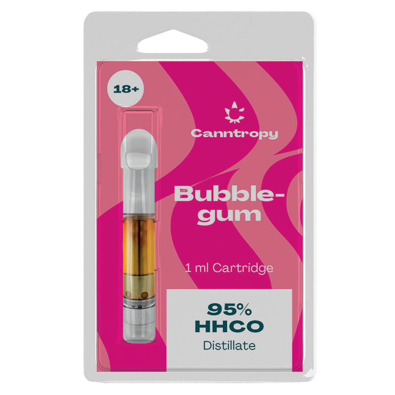 Wkład Canntropy HHC-O Bubblegum, 95% HHC-O, 1 ml