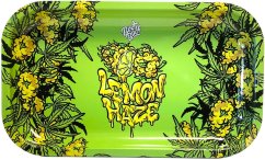 Plateau à rouler en métal Best Buds Lemon Haze Long, 16x27 cm