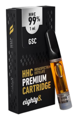 Eighty8 HHC kārtridžs GSC - 99 % HHC, 1 ml