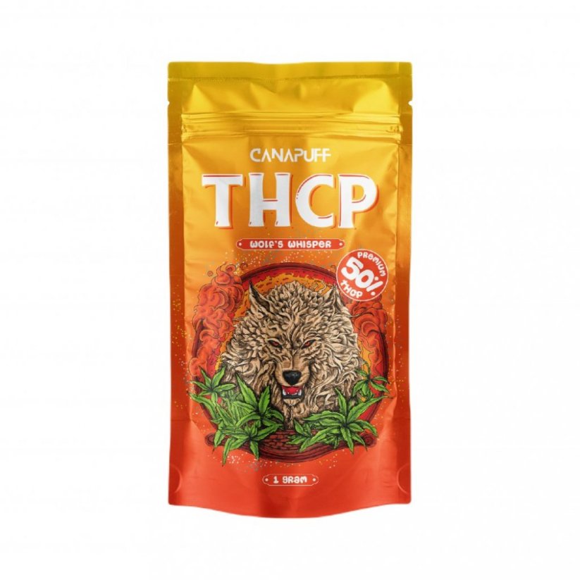 CanaPuff THCp gėlė WOLF'S WHISPER, 50 % THCp, 1 g - 5 g