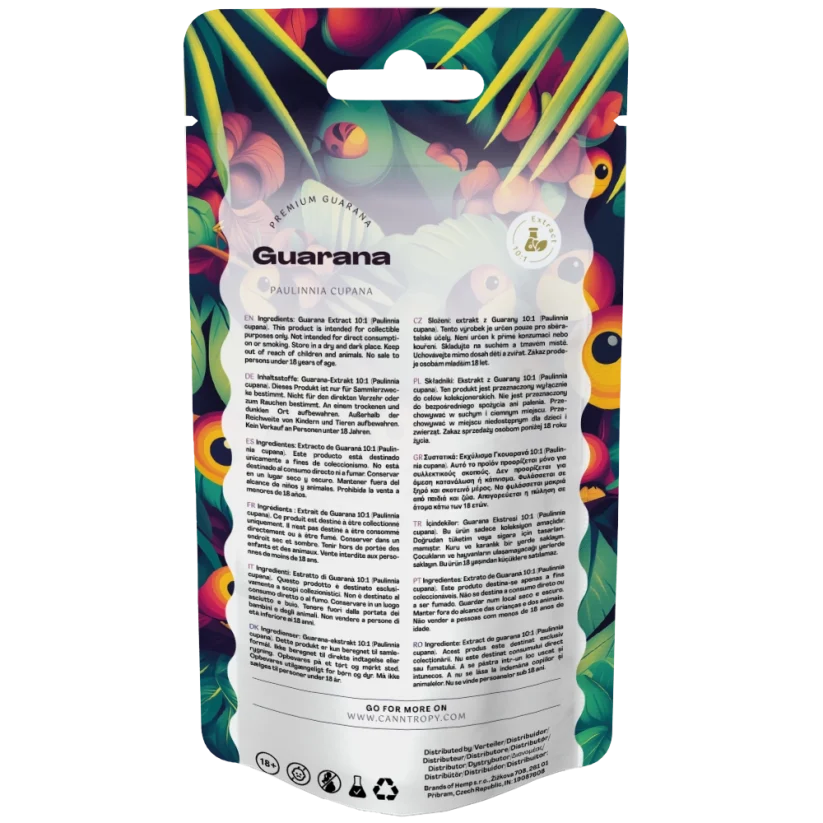 Canntropy Guarana (Paulinnia cupana) Extract 10%, 5g - 100g