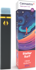 Cannastra CBG9 Wegwerpvape-pen Stellar Surf, CBG9 85% kwaliteit, 1 ml