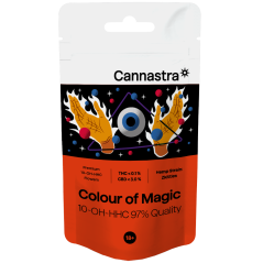 Cannastra 10-OH-HHC Flower Colour of Magic 97 % laatu, 1 g - 100 g