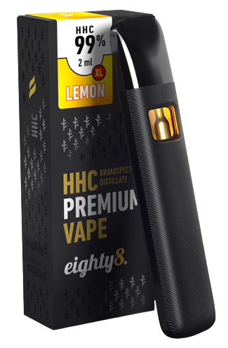 Eighty8 HHC Vape Zitrone, 99 % HHC, 2 ml