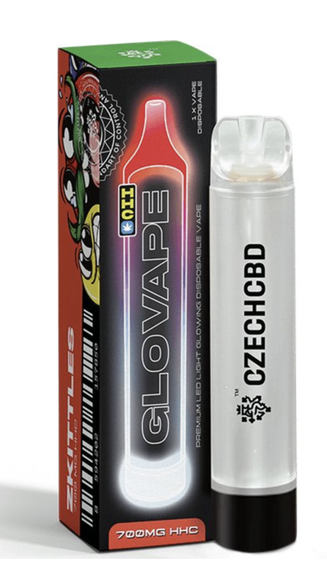 Čehu CBD GloVape HHC Zkittlez, 700 mg HHC, 1,5 ml