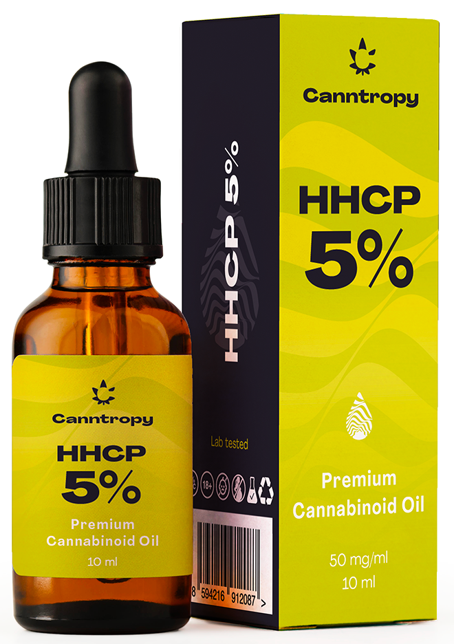 Canntropy HHCP Premium Cannabinoid Oil - 5 %, 500 mg, 10 ml