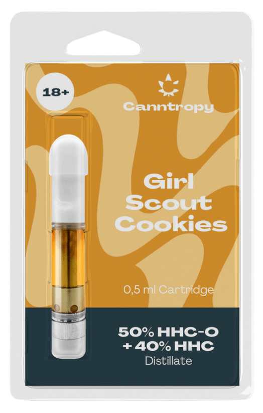 Canntropy HHC maisījuma kasetne, 50 % HHC-O, 40 % HHC, 0,5 ml