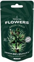 Canntropy HHCH Flower Green Crack, kakovost HHCH 90 %, 1 g - 100 g