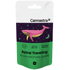 Cannastra 10-OH-HHCP Flower Astral Traveling 94 % laatu, 1 g - 100 g