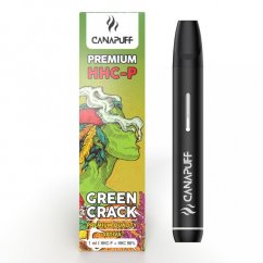 CanaPuff GREEN CRACK 96 % HHC-P - Vienreizlietojamais vape pildspalva, 1 ml