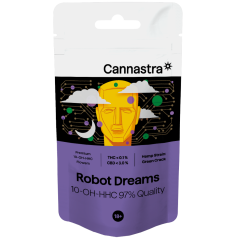 Cannastra 10-OH-HHC Ziedu robots Dreams 97 % kvalitāte, 1 g - 100 g