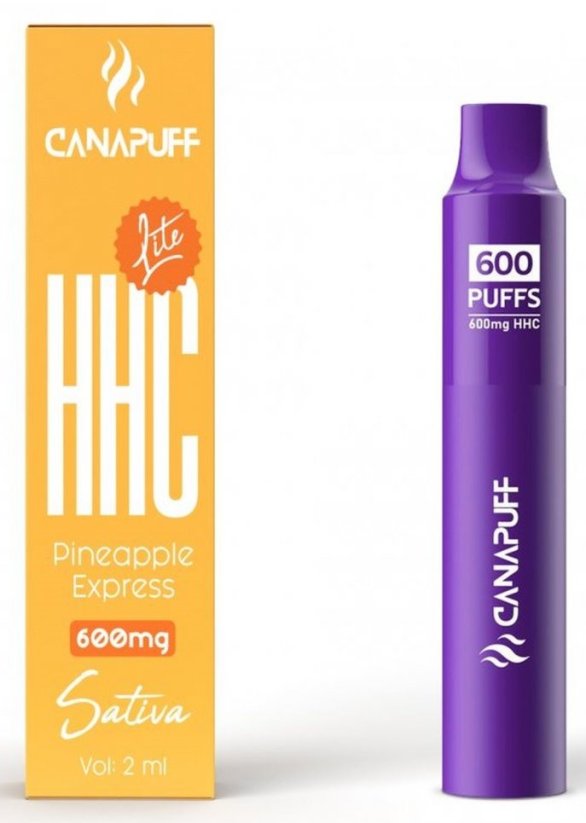 CanaPuff HHC Lite Pineapple Express, 600 mg HHC, 2 ml