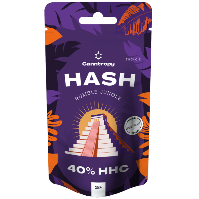 "Canntropy HHC Hash Rumble Jungle", 40 % HHC, 1 g - 100 g