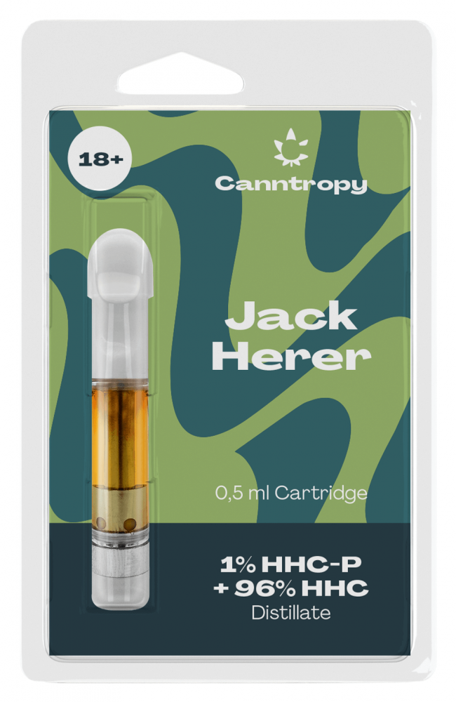 Canntropy HHC Blend Cartridge Jack Herer, 1 % HHC-P, 96 % HHC, 0,5 ml