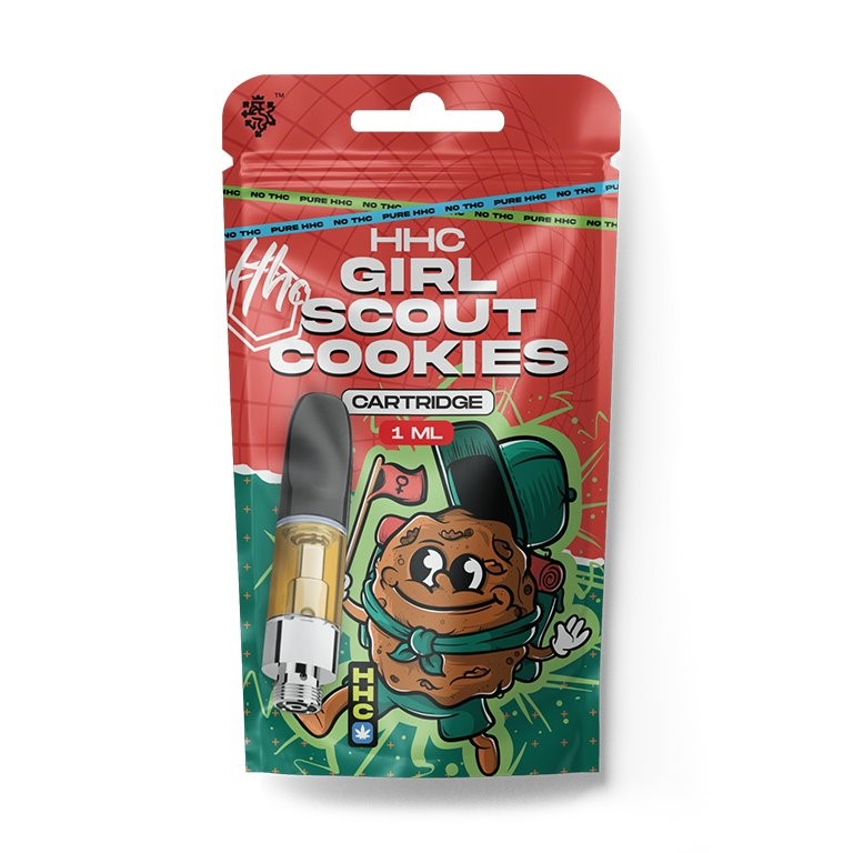 Czech CBD HHC Cartridge Girl Scout Cookies, 94 %, 1 ml