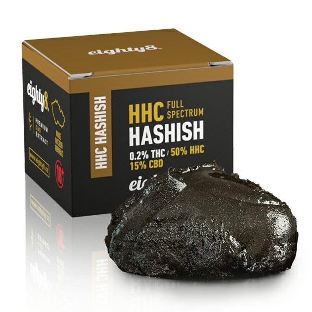 Eighty8 - HHC Hashish, 50 % HHC, 1 g