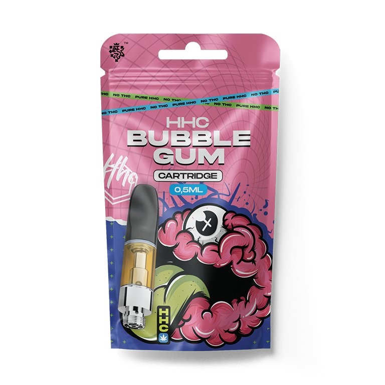 Czech CBD HHC Cartridge Bubble Gum, 94 %, 0,5 ml