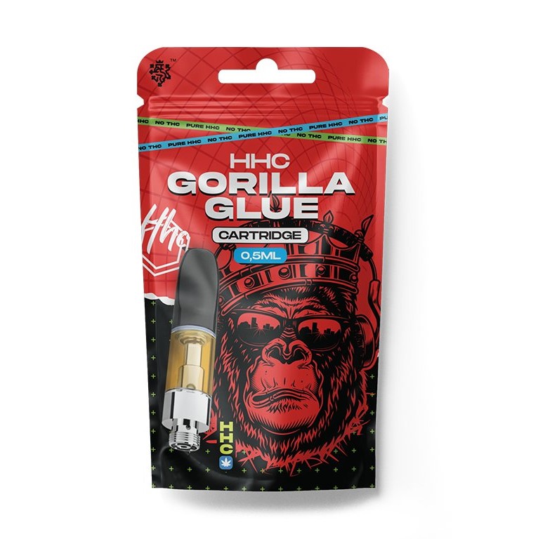 Czech CBD HHC Cartridge Gorilla Glue, 94 %, 0,5 ml