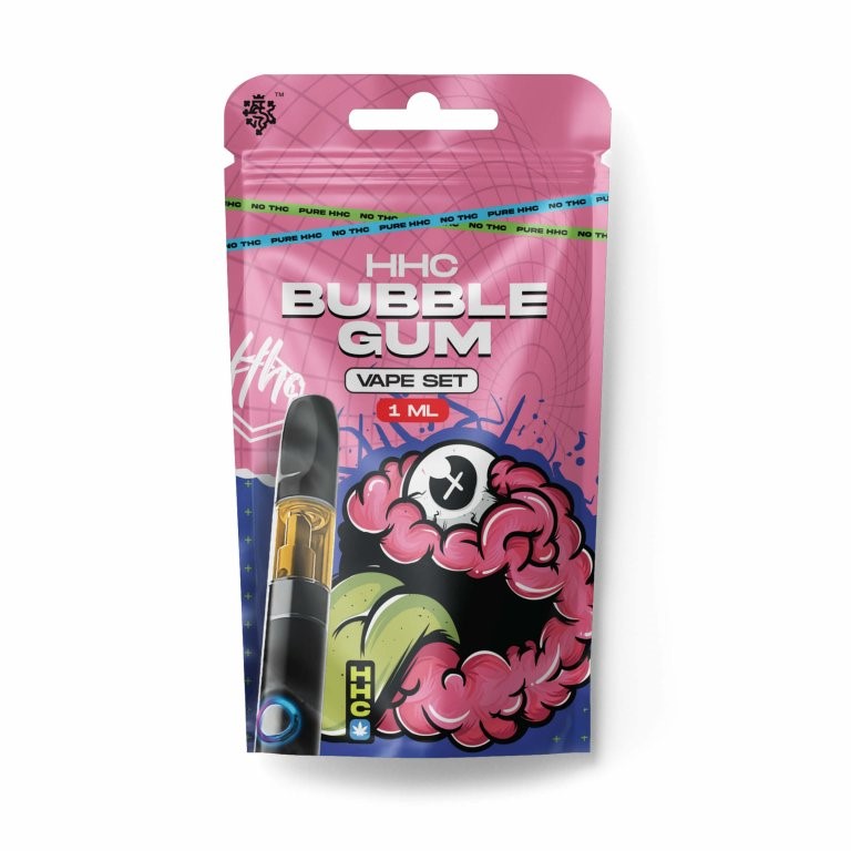 Czech CBD HHC Cartridge Bubble Gum, 94 %, 1 ml