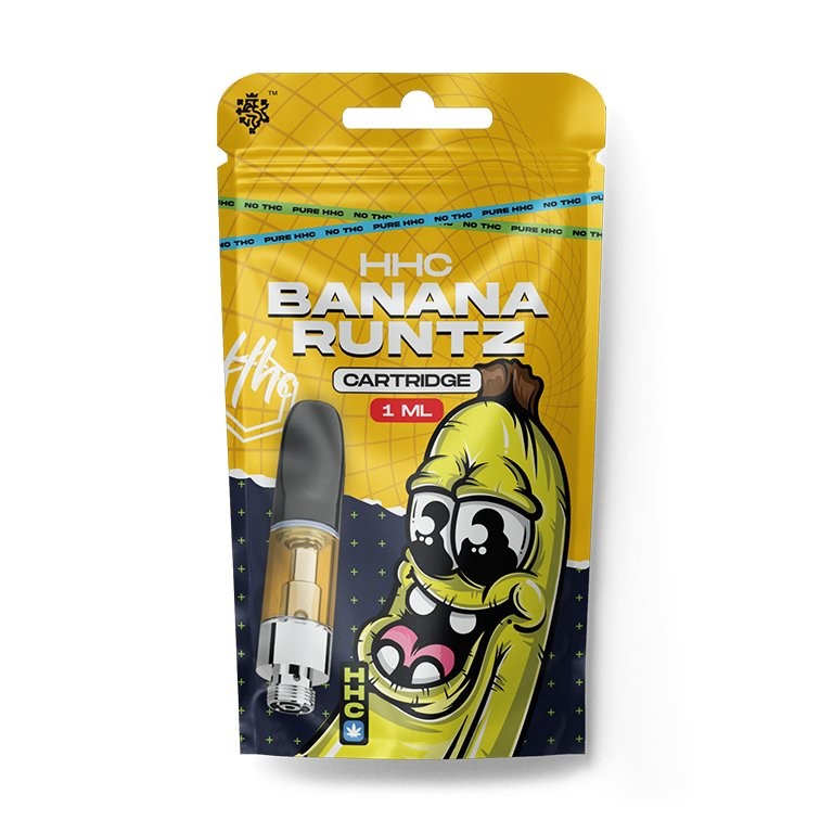 Czech CBD HHC Cartridge Banana Runtz 94 %, 1 ml
