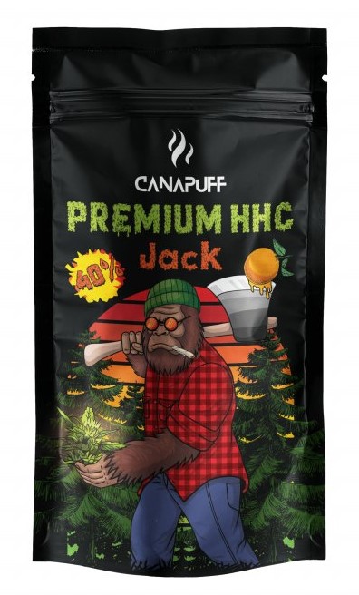 CanaPuff - Jack 40 % - Premium HHC Květy, 1g - 5g 5 gramů
